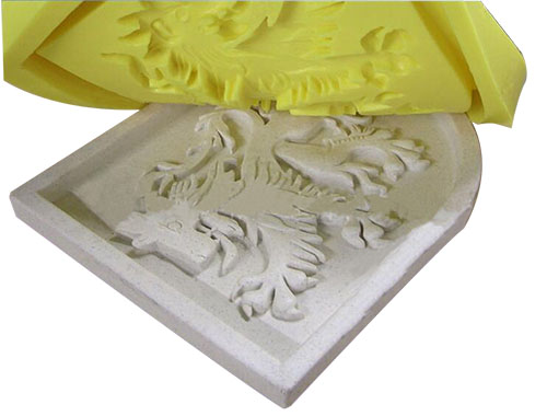 树脂文化石硅胶模具的制作方法