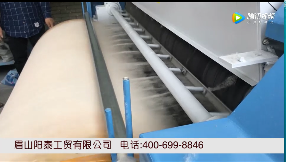 6MTB180-V开梳精弹一体机单相电试机视频实拍